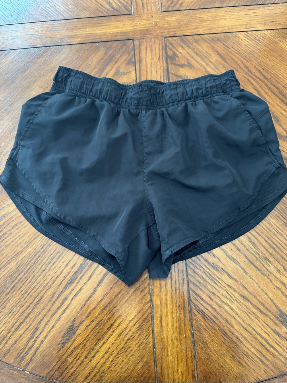 Athletic Works Black Women's Running Shorts